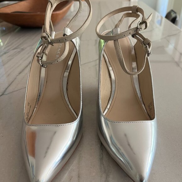 Coach Ollie Mirrored Wedge Heel - Size 7.5 - Picture 1 of 4